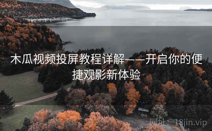 木瓜视频投屏教程详解——开启你的便捷观影新体验