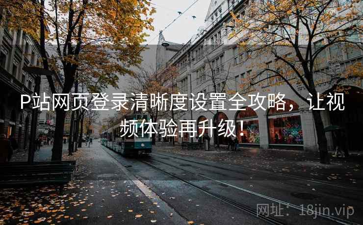 P站网页登录清晰度设置全攻略，让视频体验再升级！