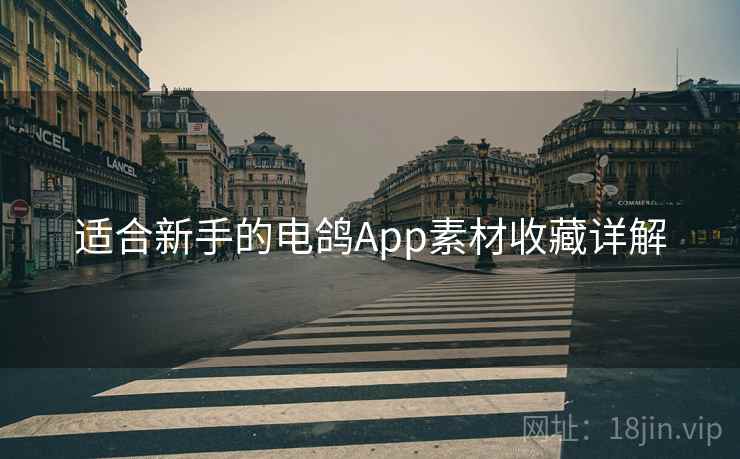 适合新手的电鸽App素材收藏详解